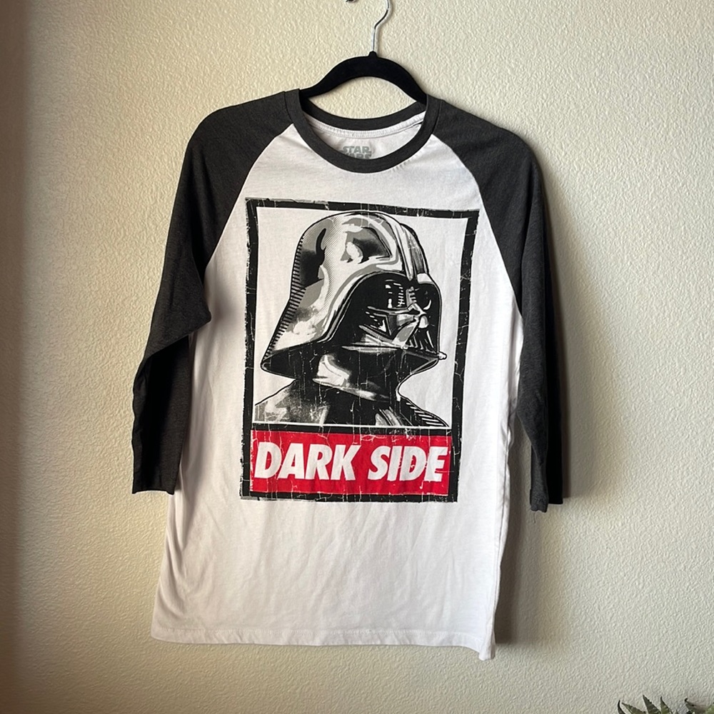 Star Wars Dark Side 3/4 sleeve shirt SZ M